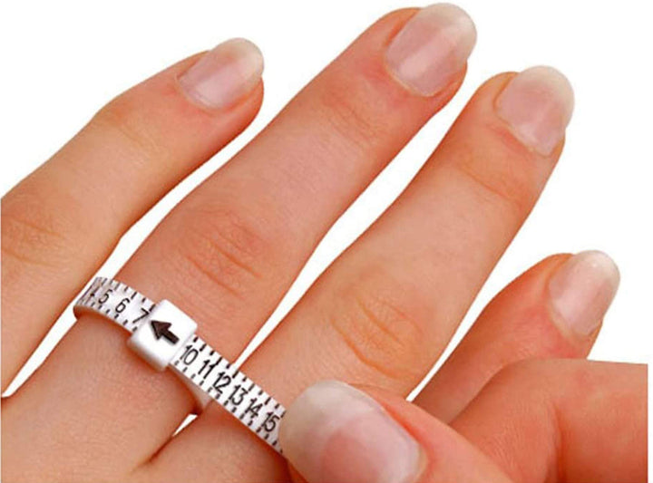 Finger and Wrist Measuring Tool Set, Universal Ring and