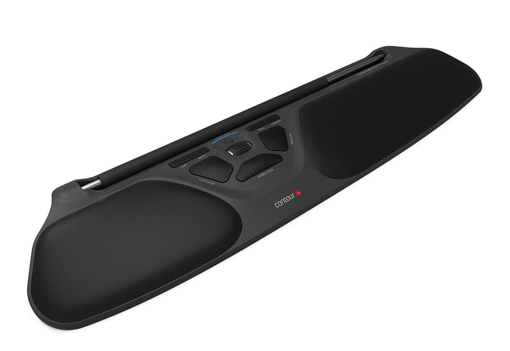 RollerMouse Free3 - Wireless Ergonomic Mouse for Laptop and Desktop Computer Use - Reach-Free Ambidextrous Computer Mouse - Mac &amp; PC Compatible