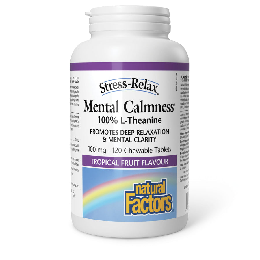 Stress-Relax Chewable Suntheanine L-Theanine 100 mg by 