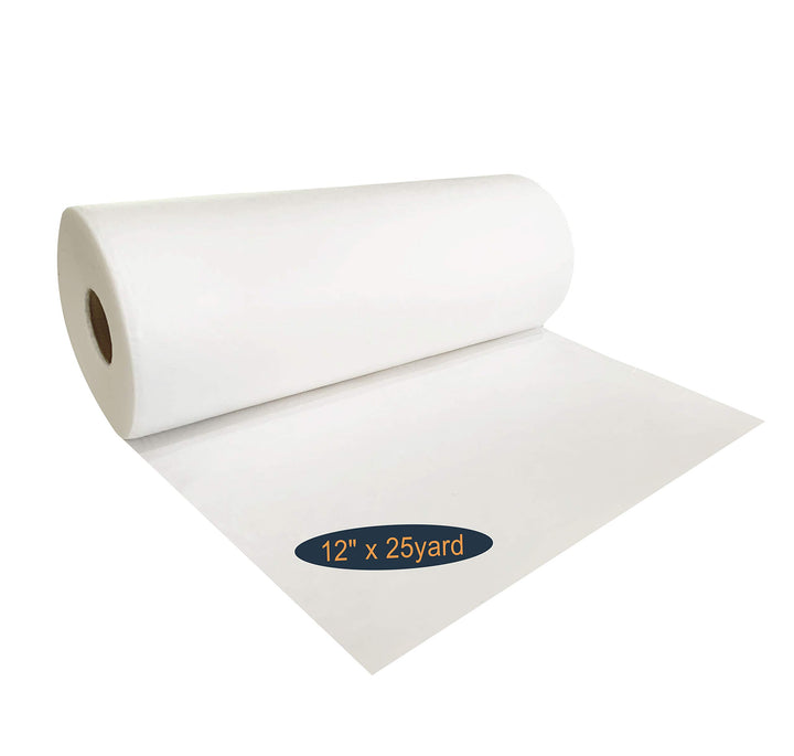 Cut Away Embroidery Stabilizer Backing(12 x 25 Yard Roll) - 100% Polyester - 2.5oz Medium Weight