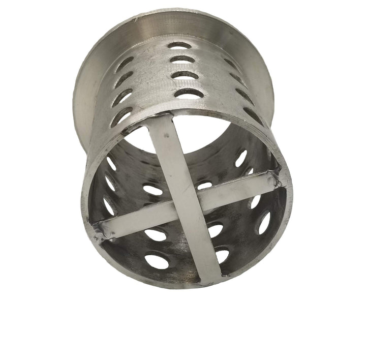 Perforated Casting Flask Vacuum Casting Stainless Steel Wall Flanged (3 x 4)