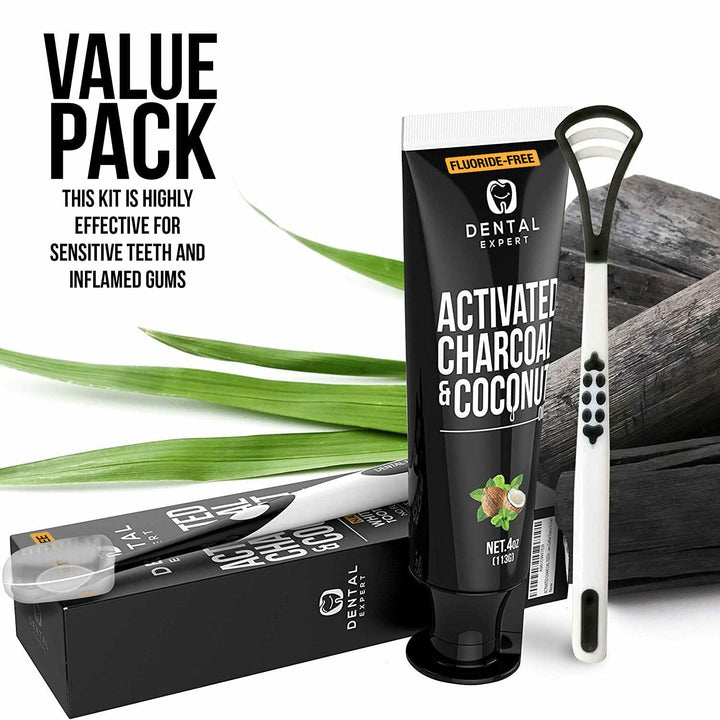 Dental Expert Activated Charcoal Teeth Whitening Toothp