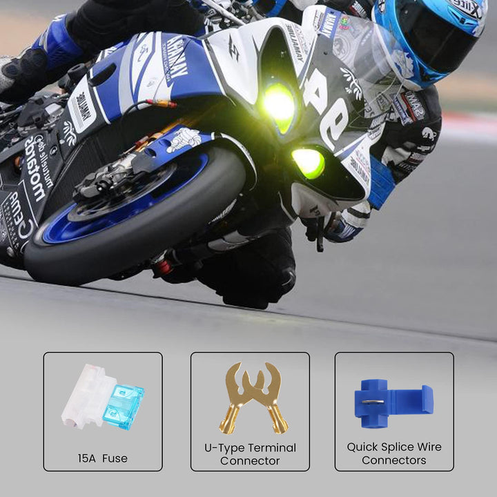 ATFWEL Waterproof Motorcycle Alarm System 12V Motorcycl