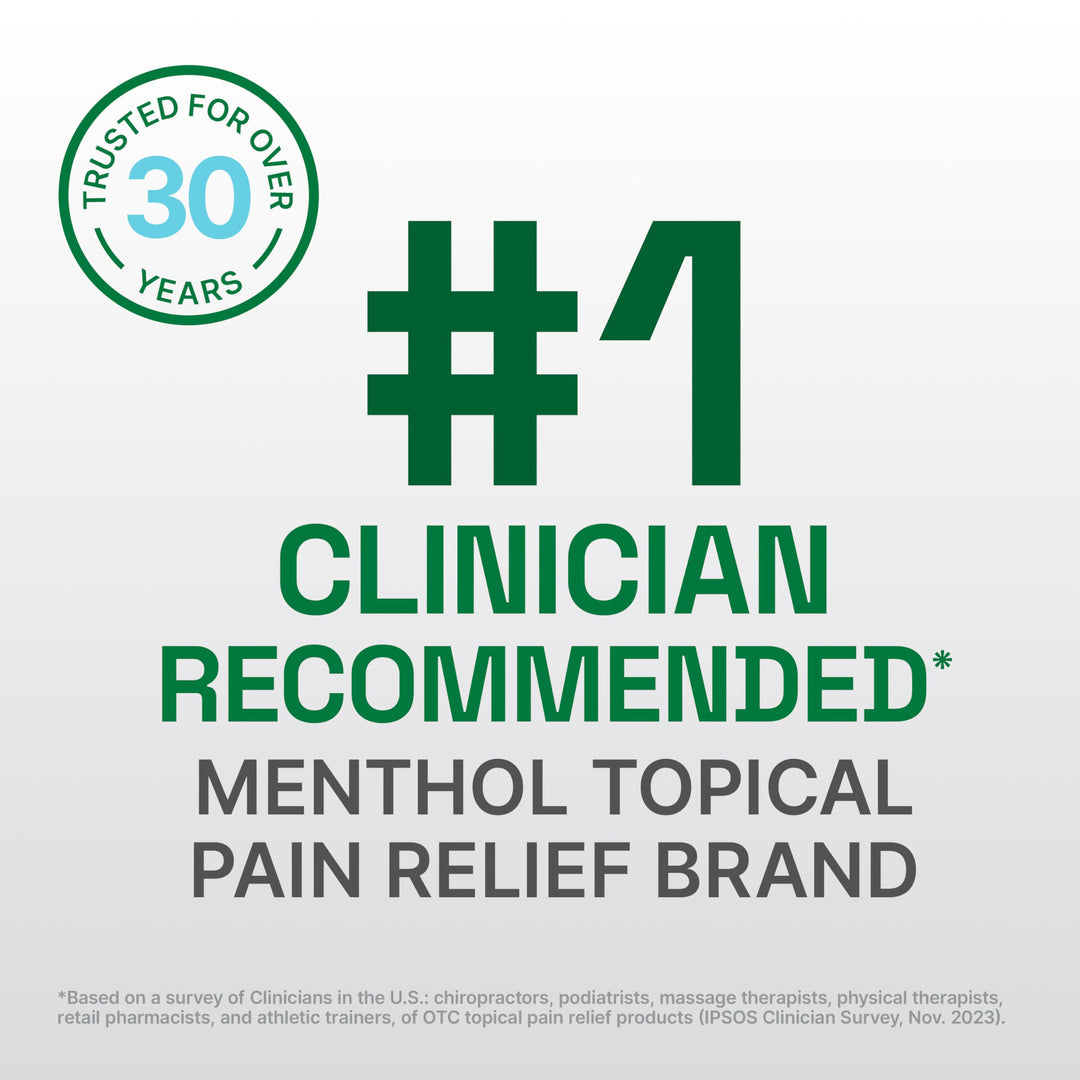 Professional Strength Pain Relief Aerosol Spray, Knee &amp; Lower Back Pain Relief, Sore Muscle Relief, Neck Pain Relief, Shoulder Pain Relief, 4 FL OZ Menthol Spray