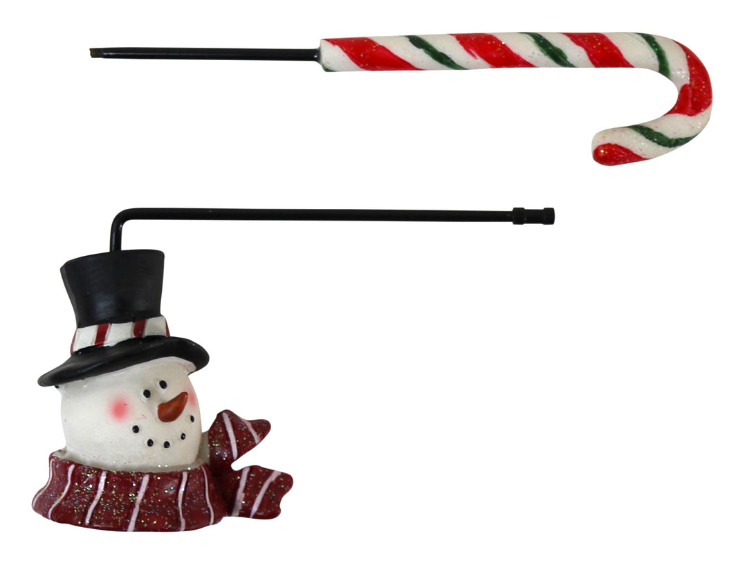 Iconikal Candle Snuffer, 10-inch, Snowman