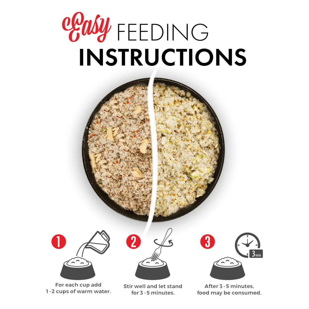 Grandma Lucy&#39;s Artisan Dog Food, Grain Free and Freeze-Dried - Artisan Chicken, 3Lb Bag