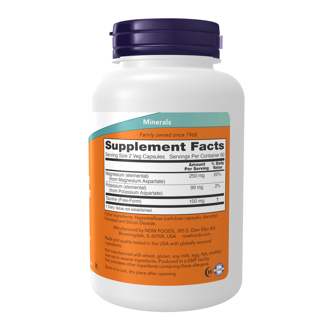 NOW Foods Supplements, Magnesium &amp; Potassium As