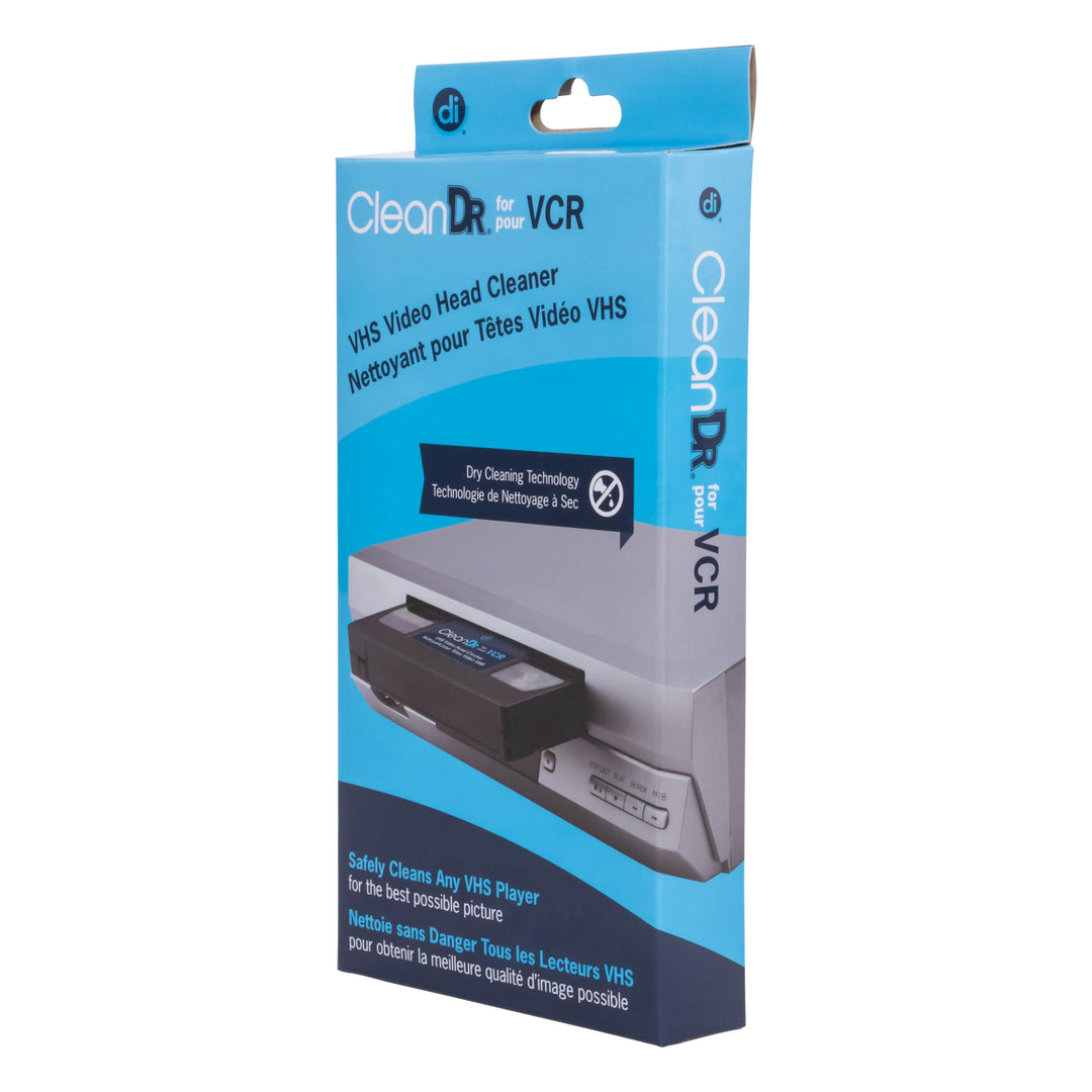 CleanDr VHS Video Head Cleaner, Dry Technology - No Flu