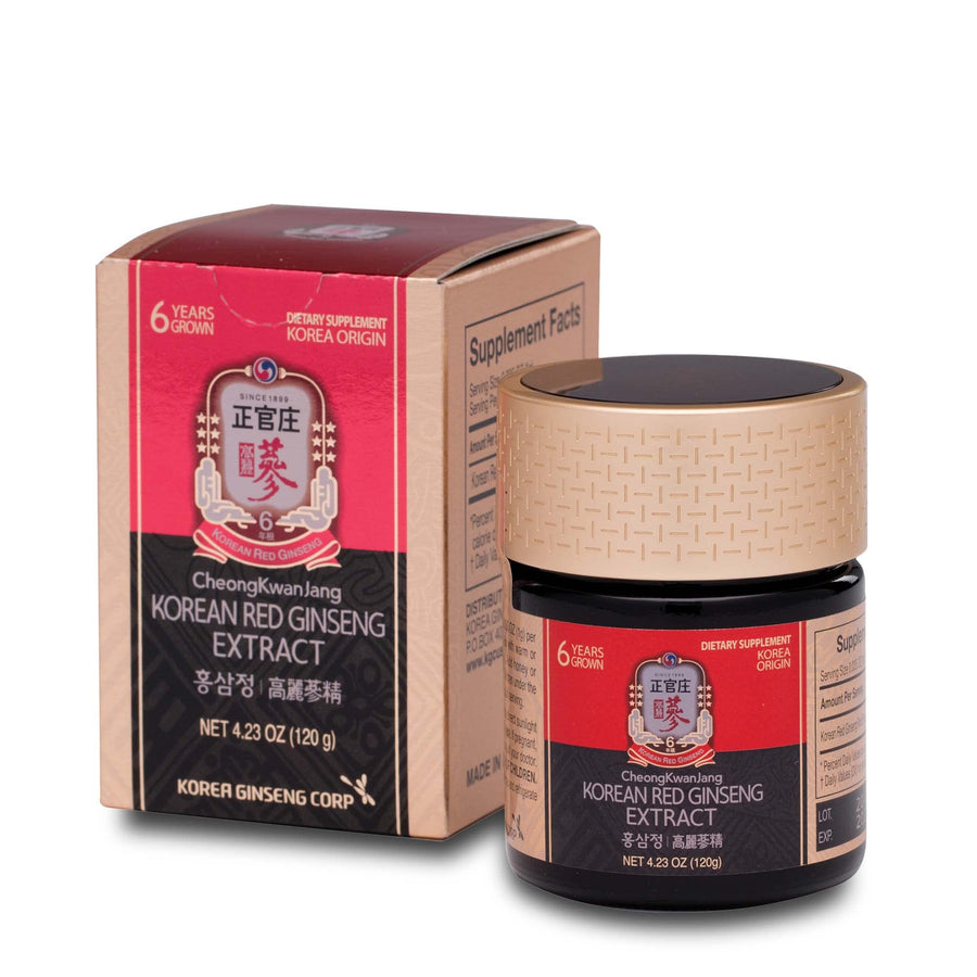 Korean Red Ginseng Extract Paste, Vegan Friendly (240g)