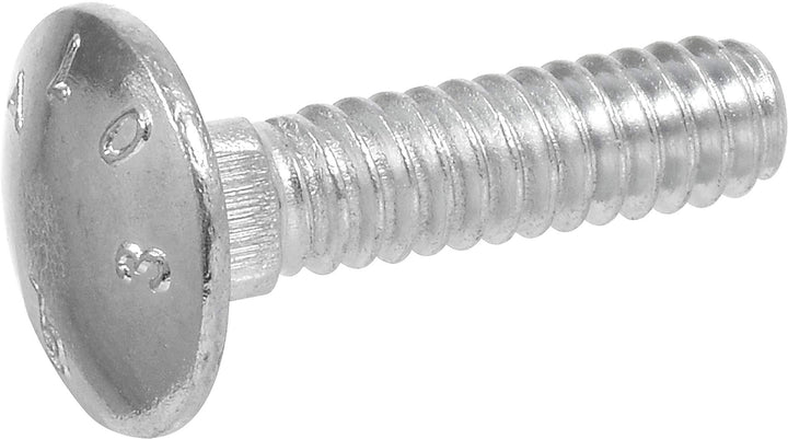 The Hillman Group 240024 Carriage Bolt, 1/4-Inch x 2-1/2-Inch, 100-Pack