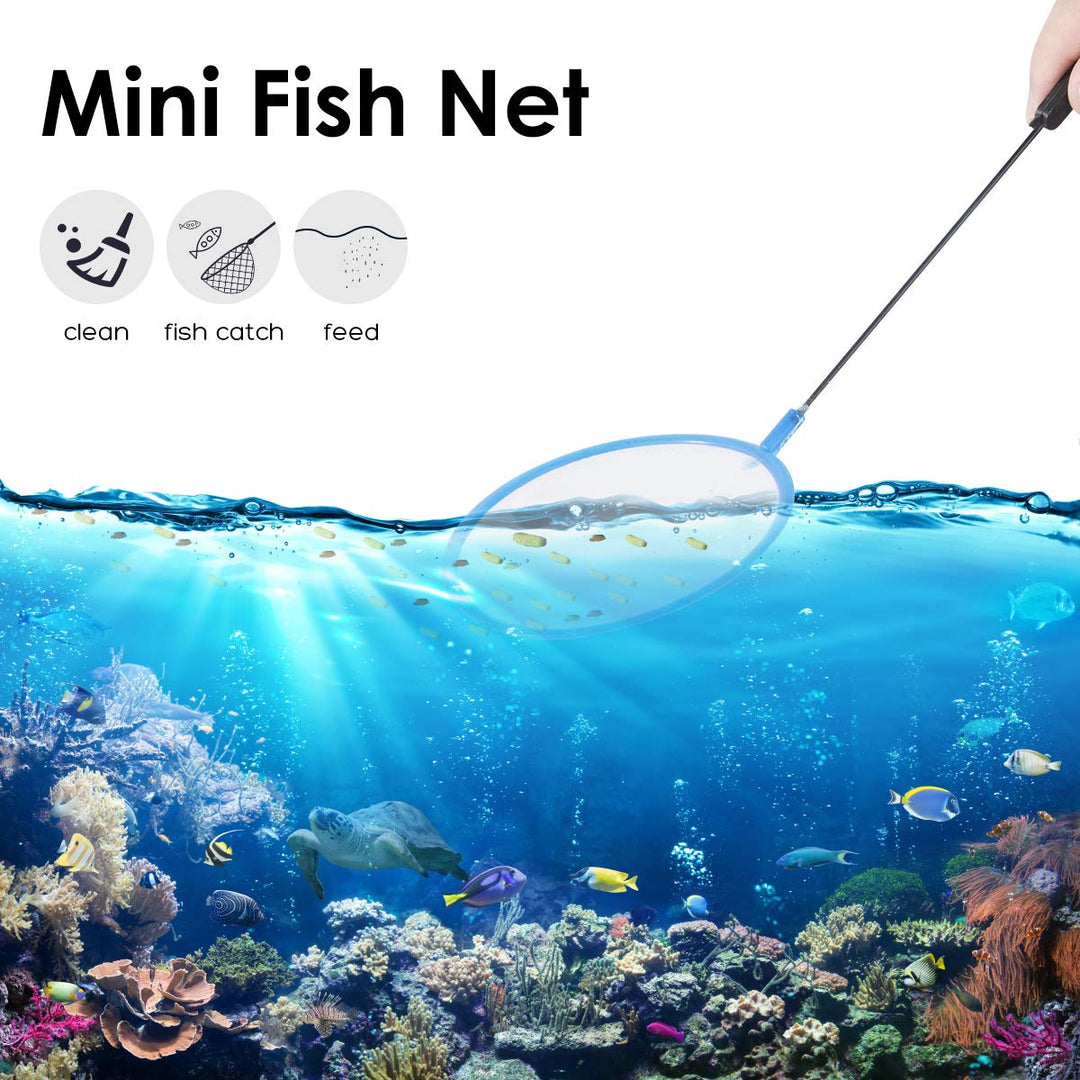 Geegoods Turtle Tank Aquarium,Reptile Tank,Turtle Aquarium Terrapin Lake with Platform Plants Tank for Pet Turtle Reptile Habitat