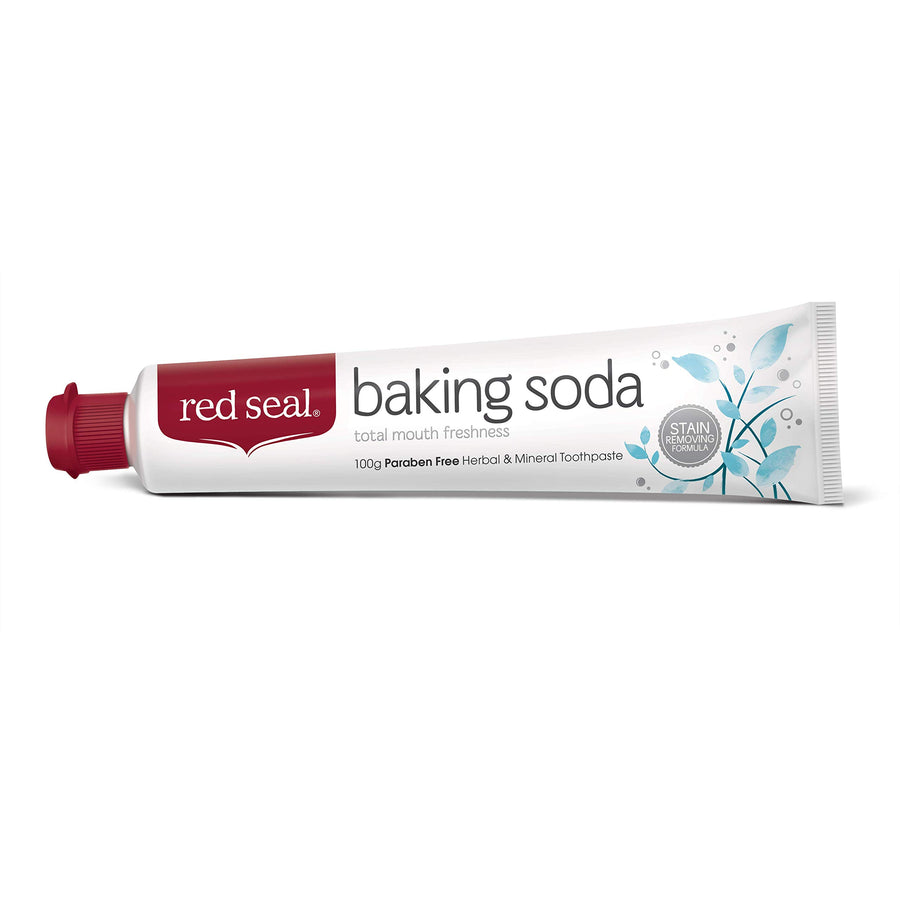 Red Seal Natural Baking Soda Toothpaste - No Fluoride, 