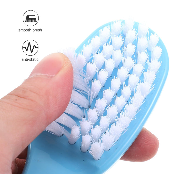 EXCEART Baby Hair Brush and Comb Set Massage Scalp Brush for Newborn and Toddler 1Set (Pink)