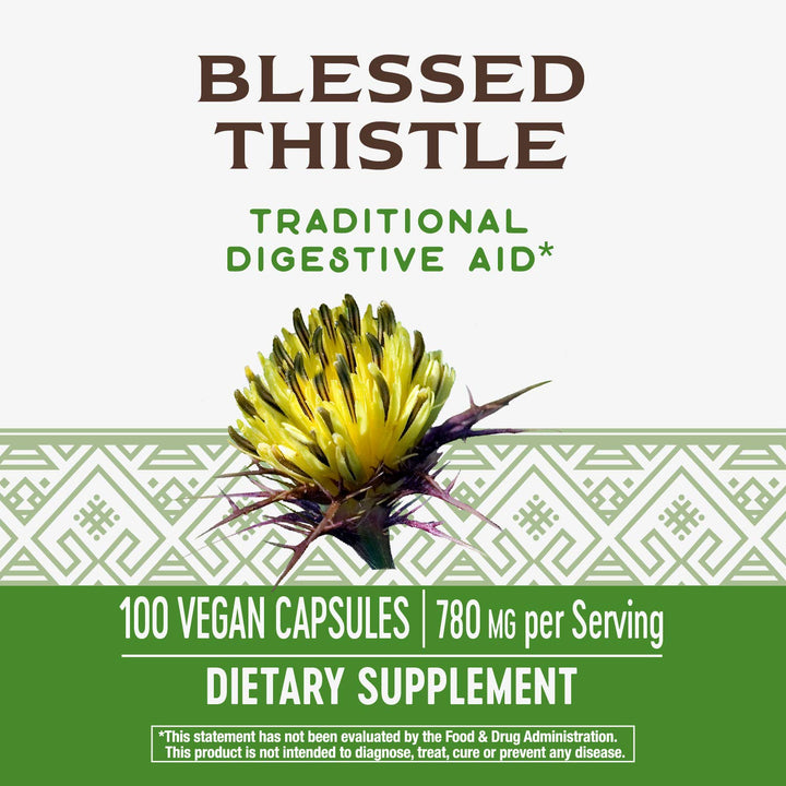 Nature’s Way Blessed Thistle - 780 mg per 2-Capsule ser