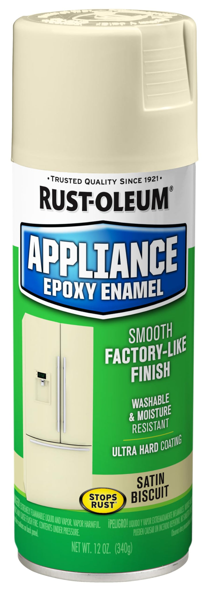 , Biscuit 210372 Appliance Enamel 12-Ounce Spray