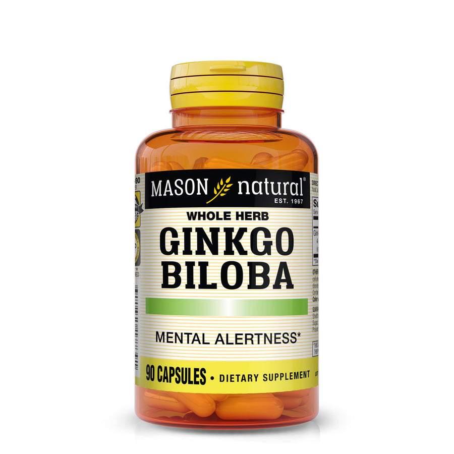 Mason Vitamins Gingko Biloba Capsules, 90 Count