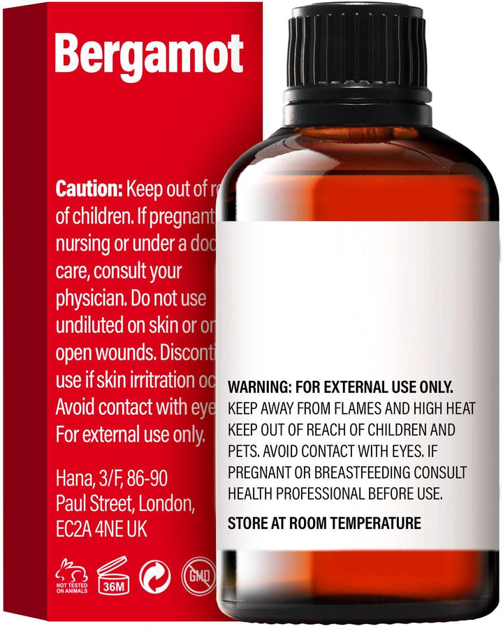 Bergamot Essential Oil - 100% Pure Therapeutic Grade fo