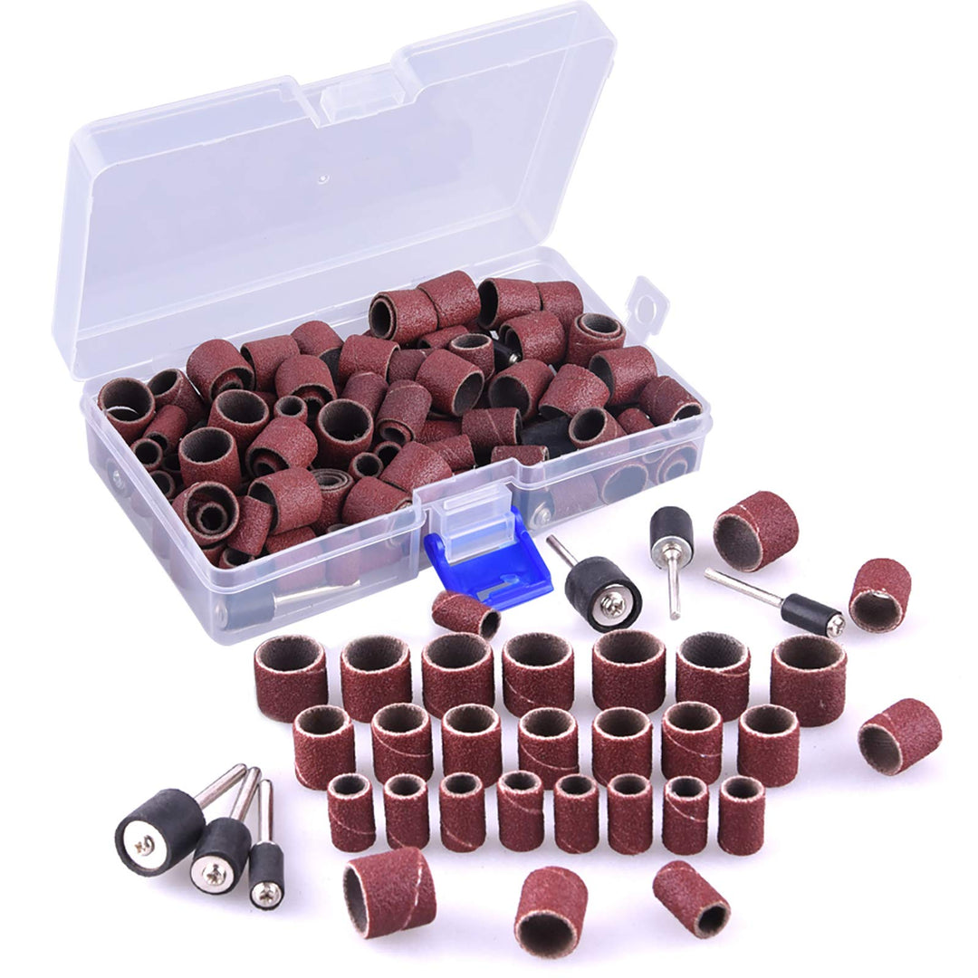 AUSTOR 192 Pcs Sanding Drum Kit with Free Box Including
