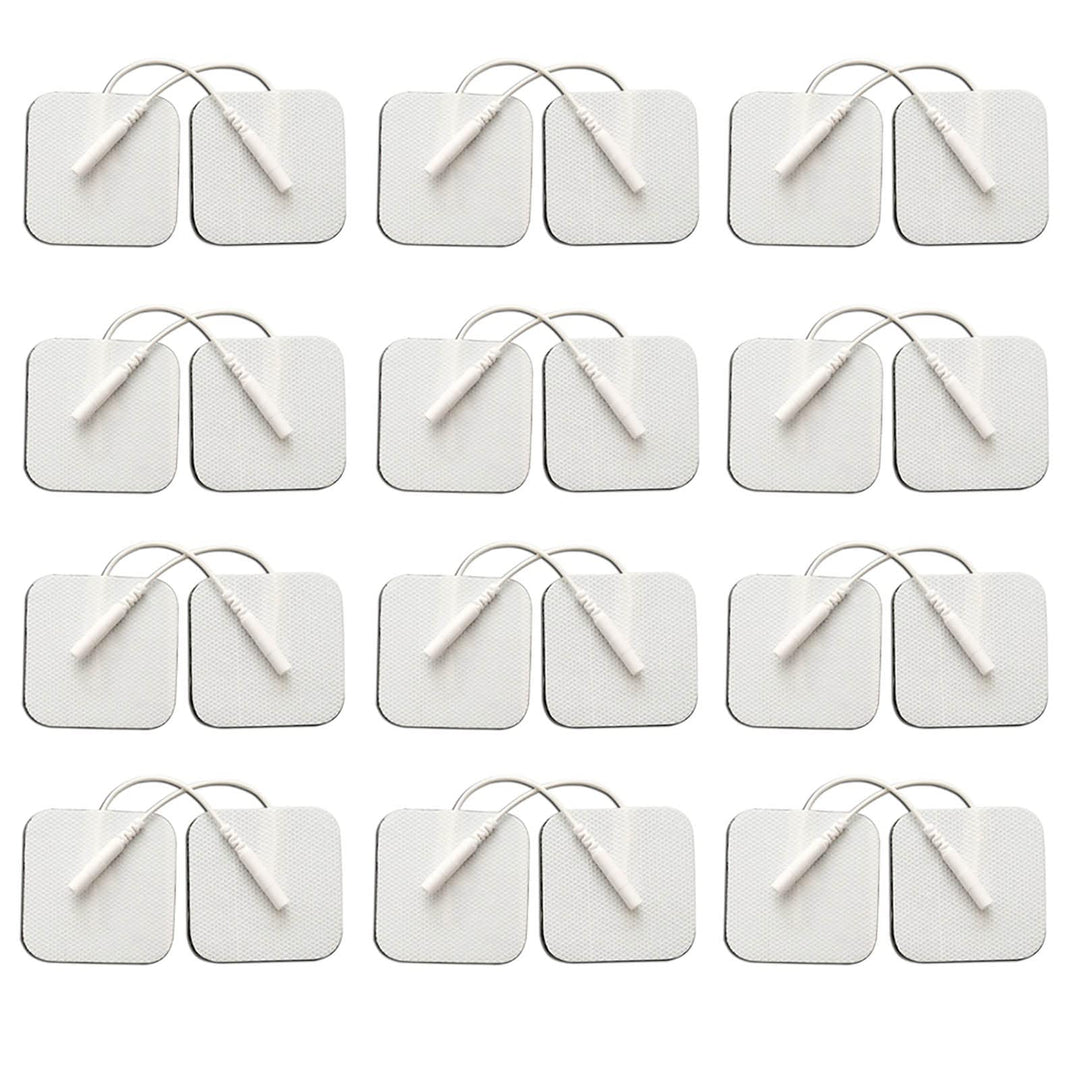 24PCS TENS Unit Replacement Pads 2X2, Reusable Tens Pad
