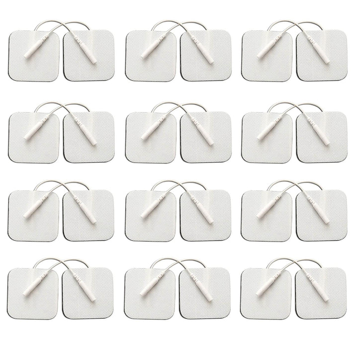 24PCS TENS Unit Replacement Pads 2X2, Reusable Tens Pad