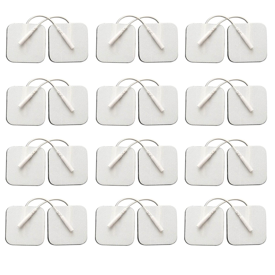 24PCS TENS Unit Replacement Pads 2X2, Reusable Tens Pad