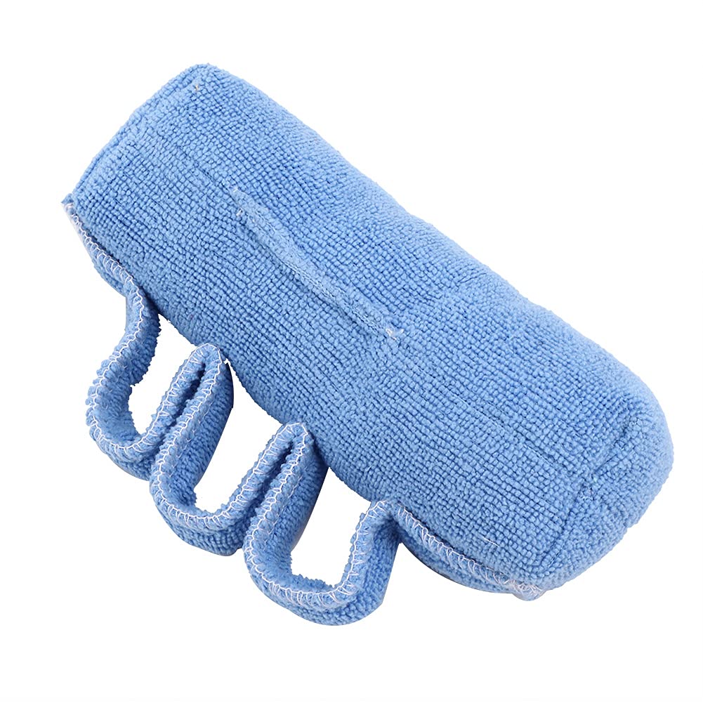 Fingers Separation Pad Elder Bedridden Cloth + Cotton 5.1 x 1.2 inch(Blue)