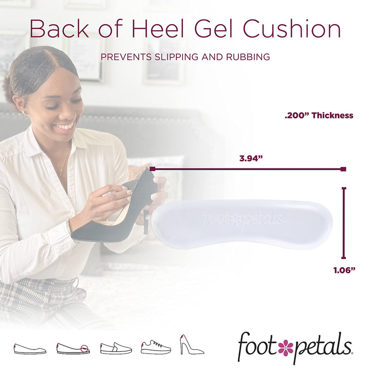 Fancy Feet Women&#39;s Gel Back of Heel Cushions 3 