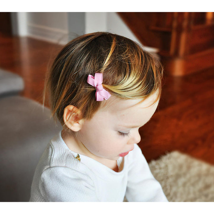 2 Colors Girls Mix Color Diamante Big Fashion Hair Bow Alligator Clips Dance Party School Accessory With Led Light Glow in Dark