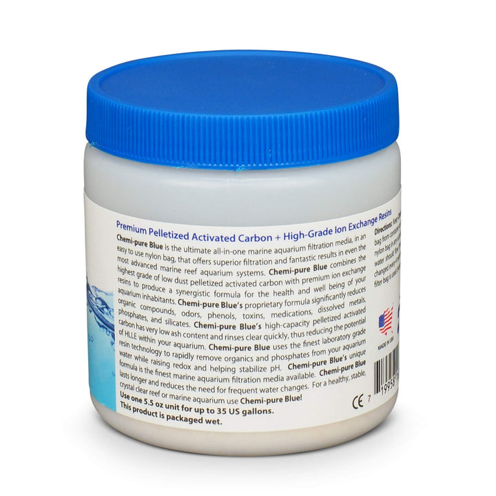 Chemi-Pure Aquarium Filtration Media, 5.5-Ounce, Blue