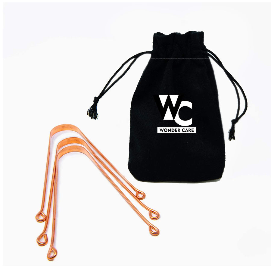 Wonder care -100% Copper toungue Scapper Antimicrobial 