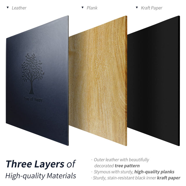 Photo Albums 4 x 6 Picture 600 Horizontal and Vertical Photos Extra Large Capacity Photo Album Blue Leather Cover Pictures Photo Book for Family, Marriage, Baby Growth and Vacation