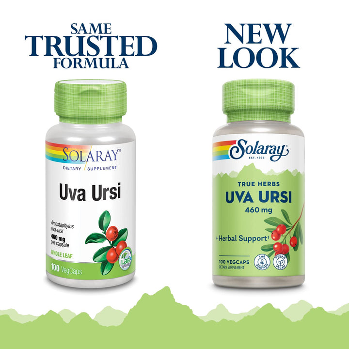 Solaray Uva Ursi Leaf 460 mg | Healthy Bladder, Kidney 