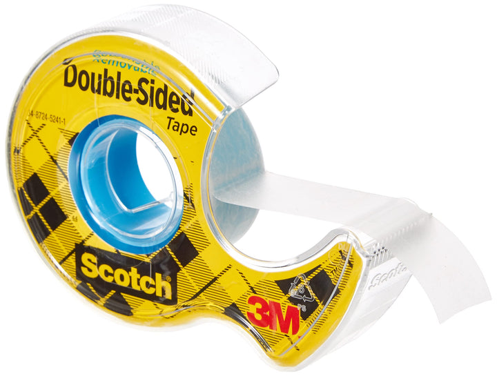 Scotch Double Sided Tape .75x200in Repositionable