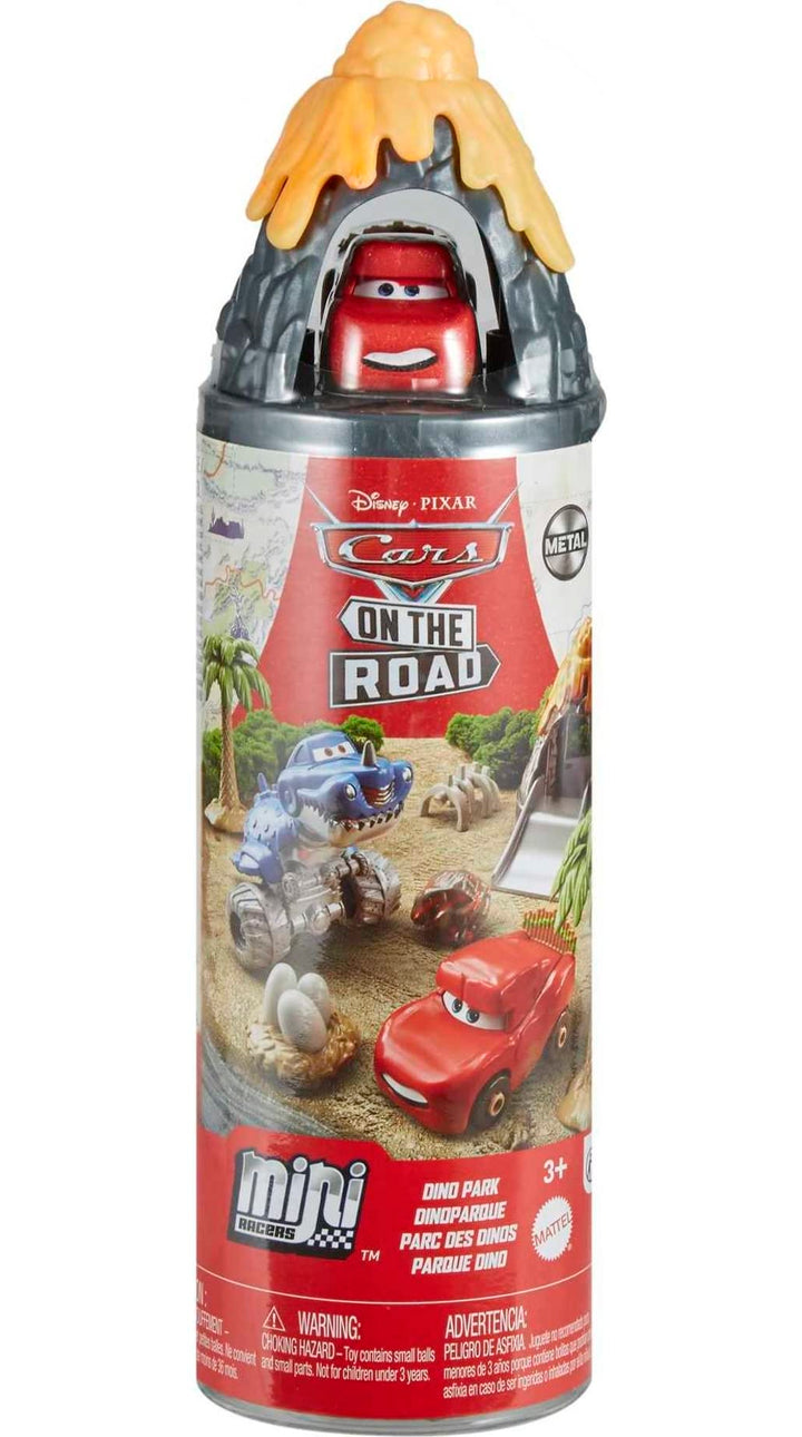 Mattel Disney and Pixar Cars Toys, Mini Racers Dino Par