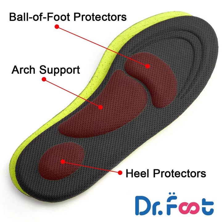 Dr. Foot&#39;s Arch Support Insoles, Help Against P