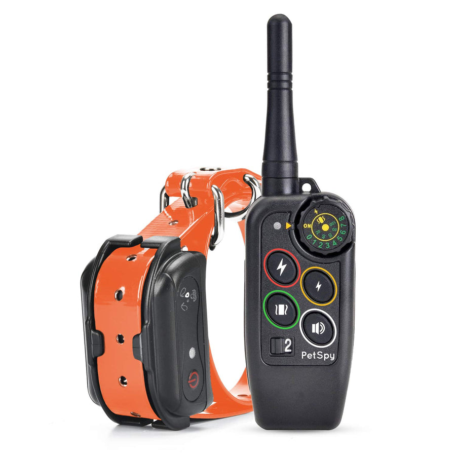 M686 Premium Dog Training Shock Collar, 1100 Yards, Medium to Large Dogs, with Vibration, Electric Shock and Beep, Waterproof, Remote Trainer (One Dog)