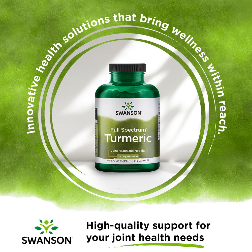 Swanson Turmeric Antioxidant, Joint Health, Cardiovascu