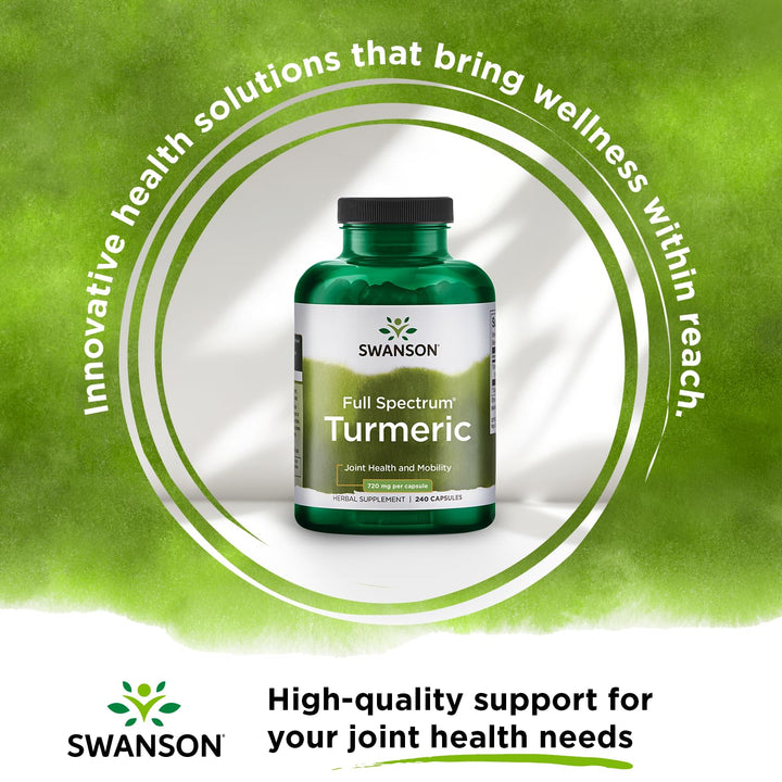 Swanson Turmeric Antioxidant, Joint Health, Cardiovascu