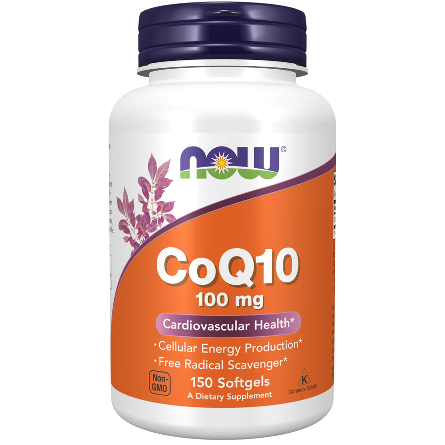 Supplements, CoQ10 (Coenzyme Q10) 100 mg, Pharmaceutical Grade, Cardiovascular Health*, 150 Softgels
