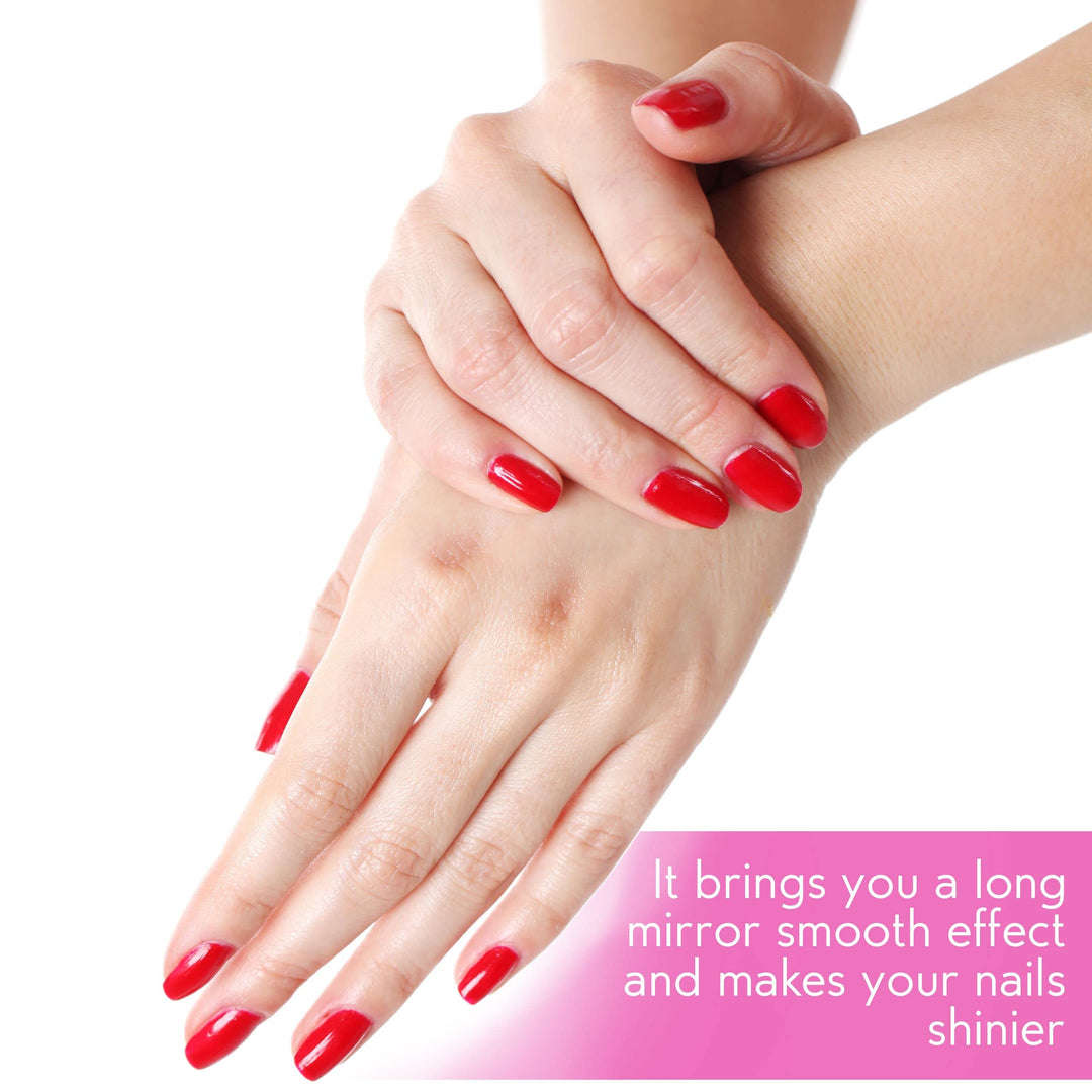 GEL SEAL + SHINE TOP COAT .5 fl oz bottle