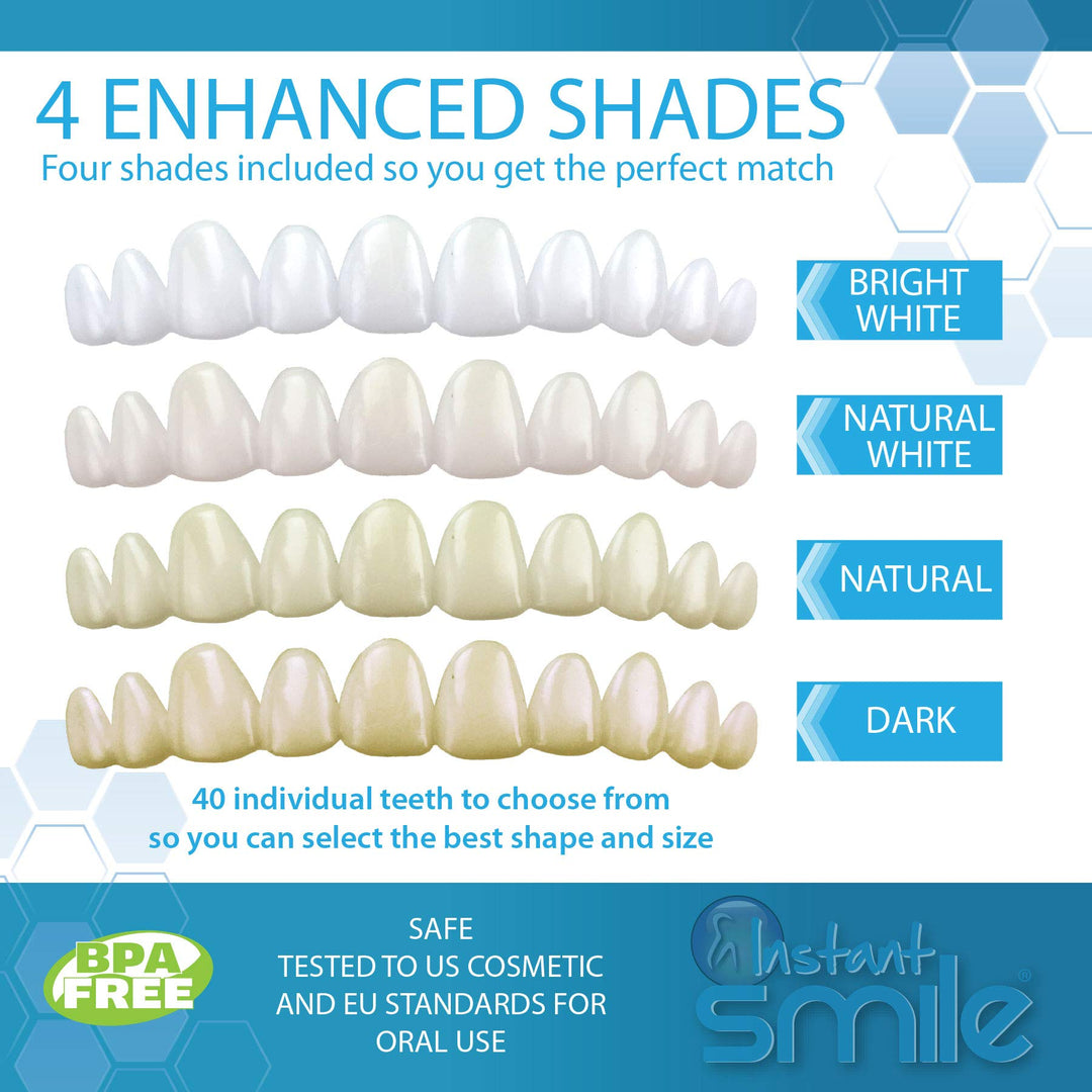 Instant Smile Complete Your Smile Temporary Tooth Replacement Kit - Replace a Missing Tooth in Minutes - Patented