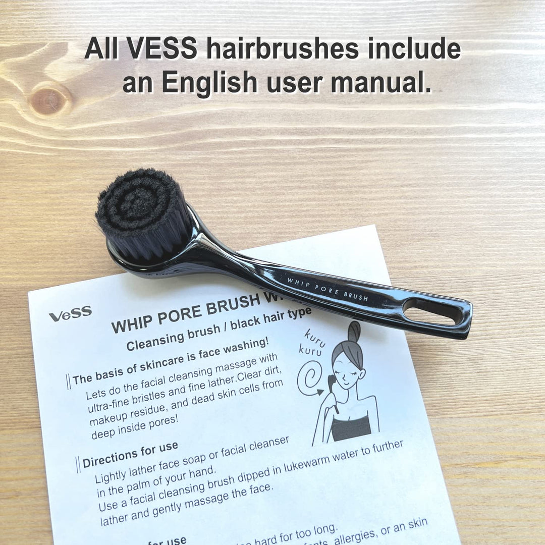 Japanese Soft &#39;&#39;Whip Pore&#39;&#39; Face Cleansing Brush