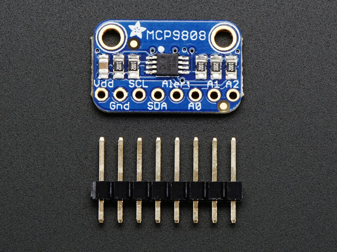 MCP9808 High Accuracy I2C Temperature Sensor Breakout Board [ADA1782]