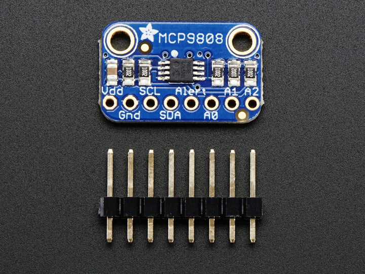 MCP9808 High Accuracy I2C Temperature Sensor Breakout Board [ADA1782]