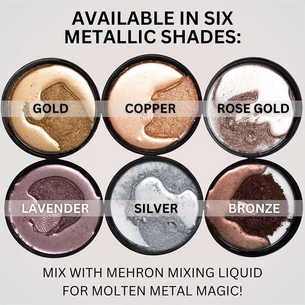 Mehron Metallic Powder Gold 1 oz