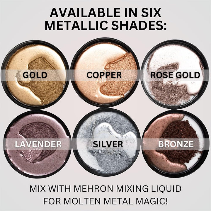 Mehron Metallic Powder Gold 1 oz