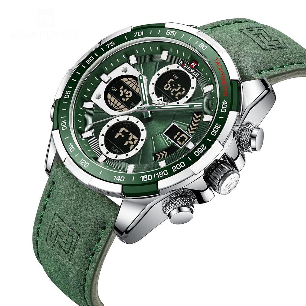 NAVIFORCE Nf9197-Sgngn Men's Military Digital Watch