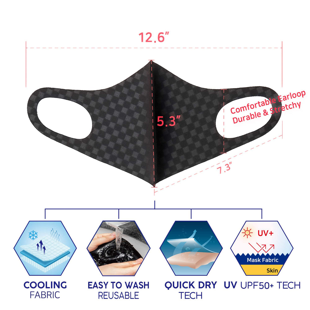 NYBEE Sport UV Protection Reusable and Washable Cooling