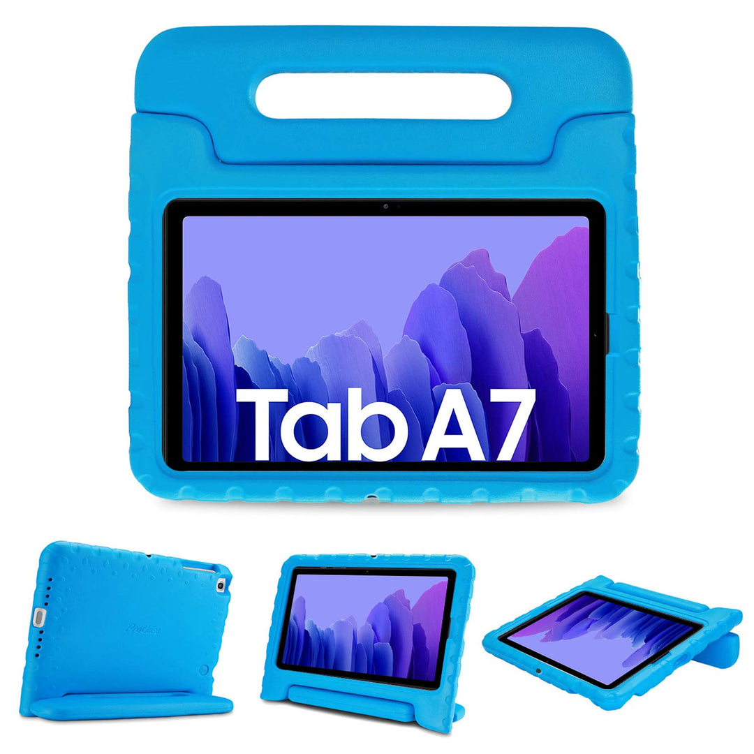 Kids Case for Galaxy Tab A7 10.4 2020 (T500 T503 T505 T507), Shock Proof Convertible Handle Stand Cover Lightweight Kids Friendly Protective Case for 10.4 inch Galaxy Tab A7 -Blue