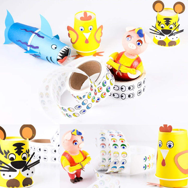 2000 Pieces Eye Stickers Labels. Eyes Self Adhesive Sti